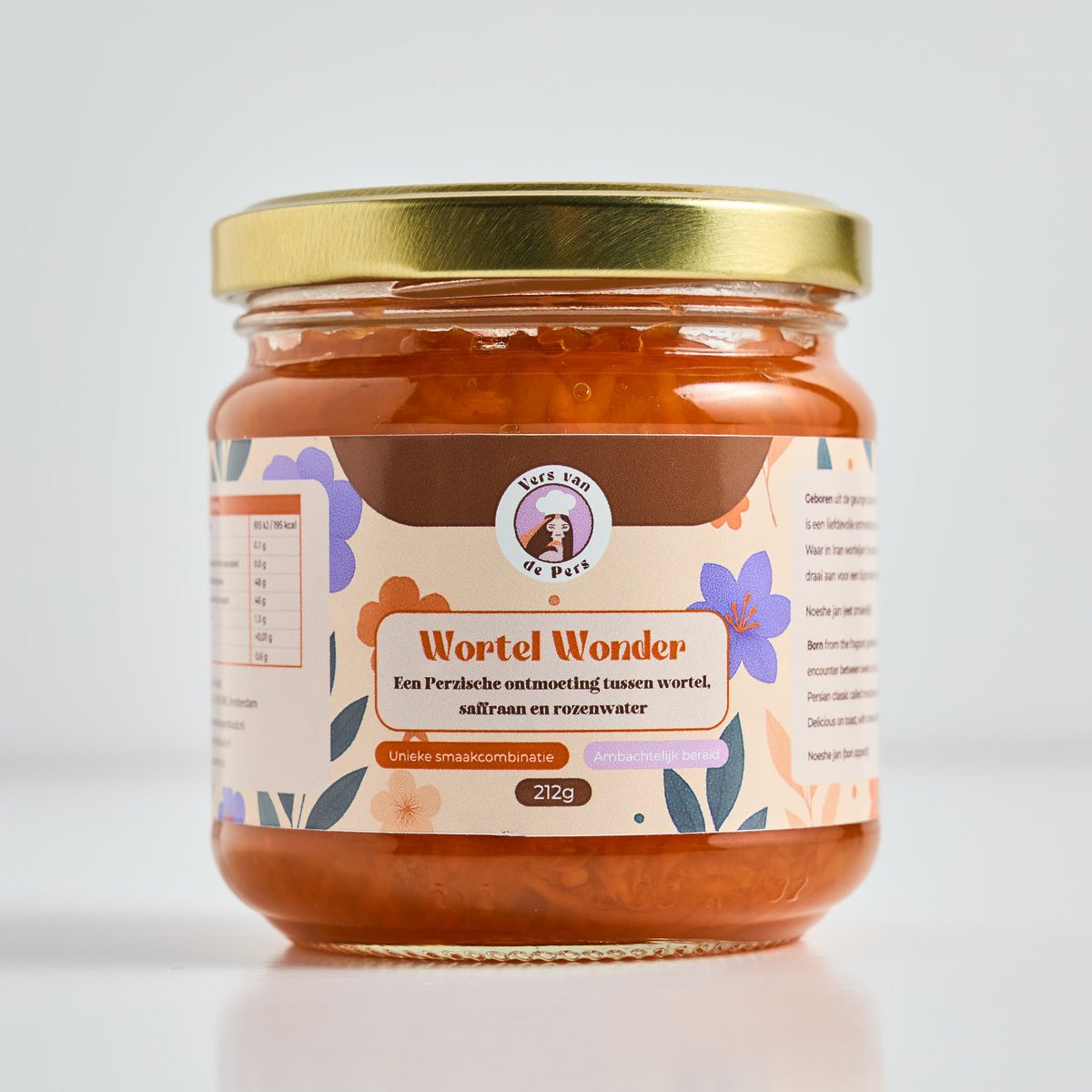 Wortel Wonder - Perzische spread met saffraan en rozenwater