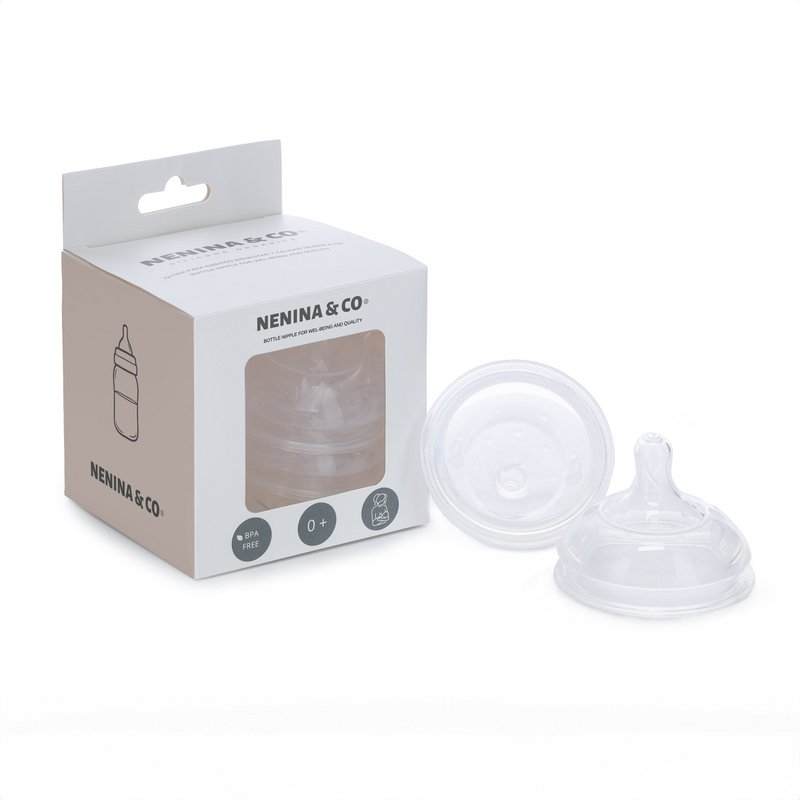 Nenina & Co Pack 4 Ersatzsauger mit variablem Durchfluss