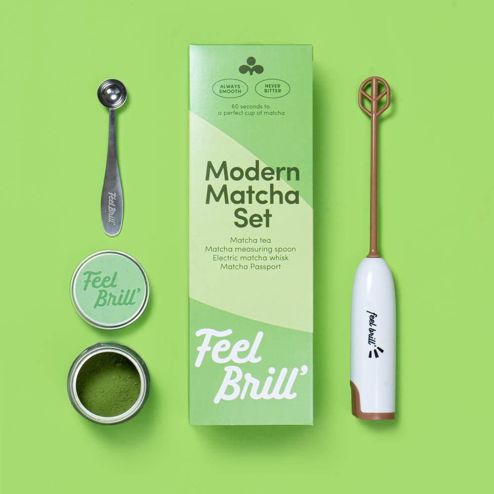 Set di matcha moderno