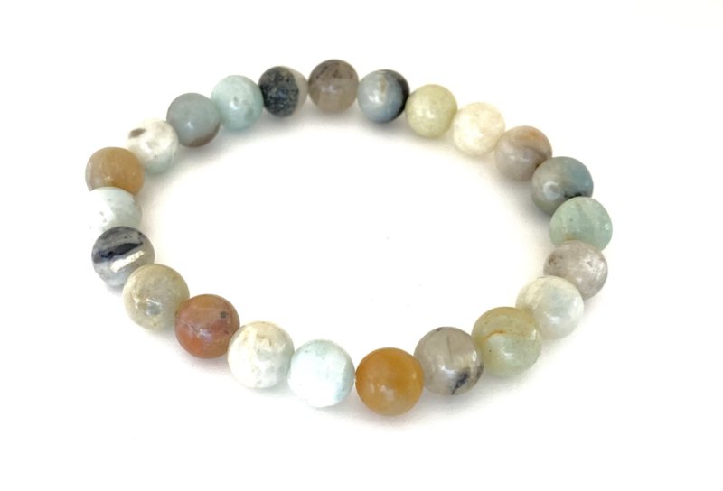 Pulsera hombre amazonita
