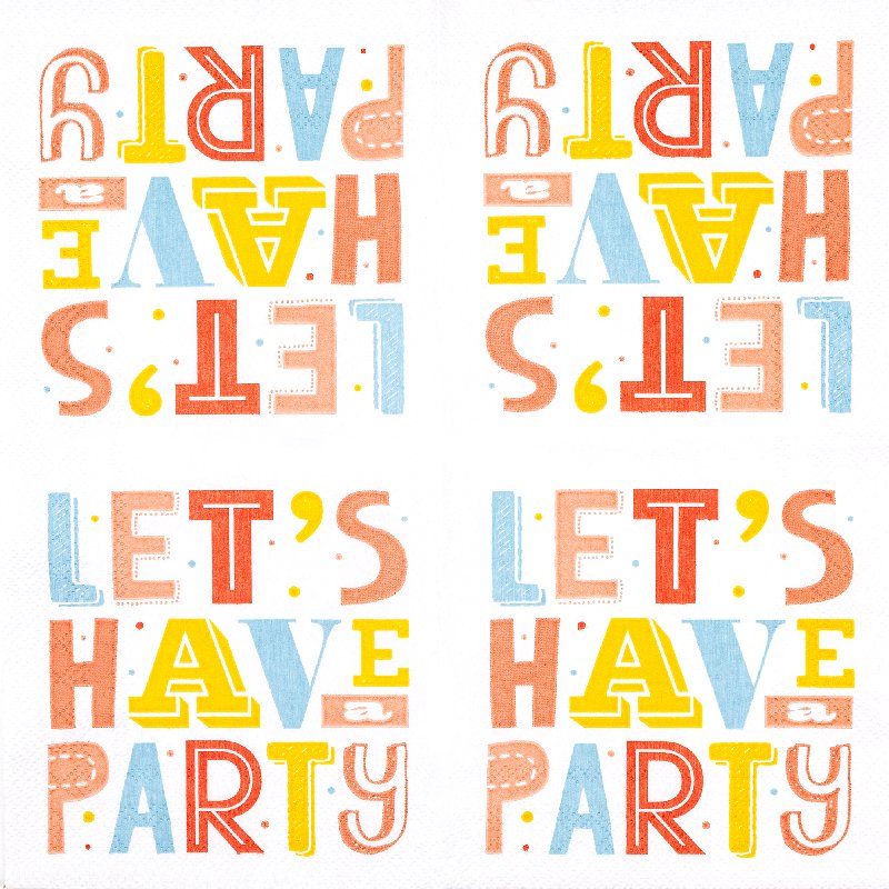 Cocktail-Servietten-Mix Party Mix