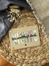 Money gift card - creative packaging for money gifts - financial injection, thank you & gift idea Thank you, you didn't want anything 2