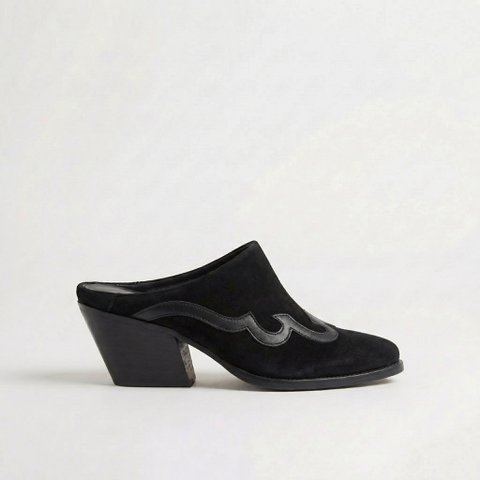 Inka Black Mules