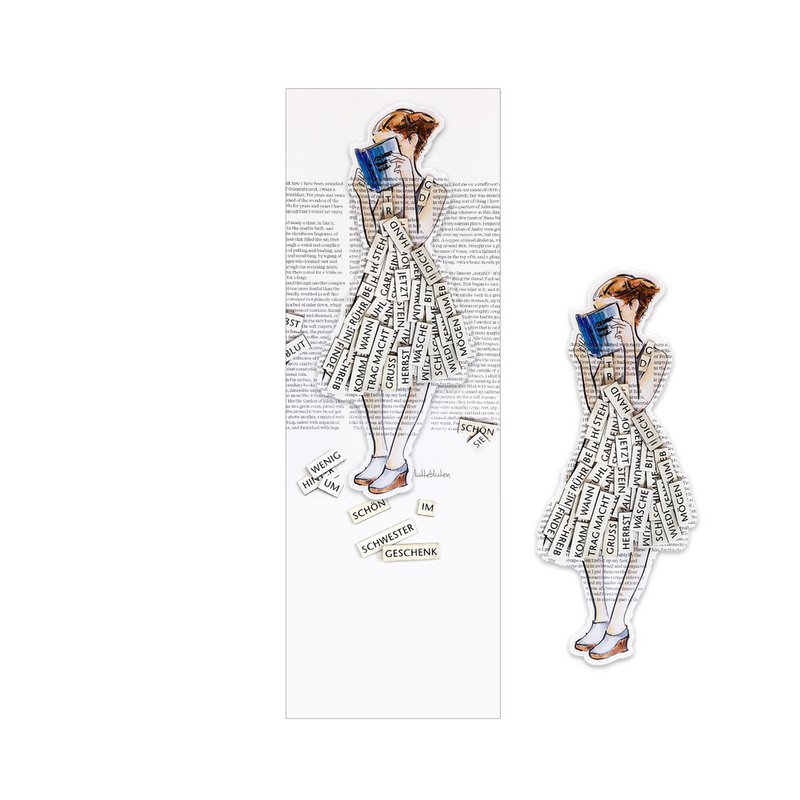Reading mouse – with removable magnet