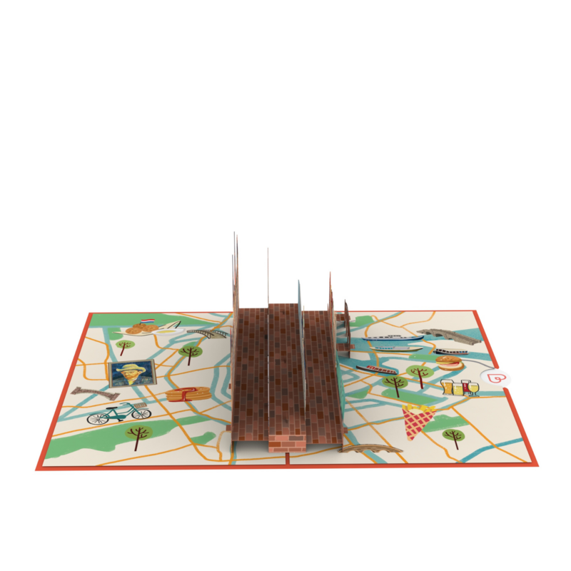 Amsterdam Pop-Up Card