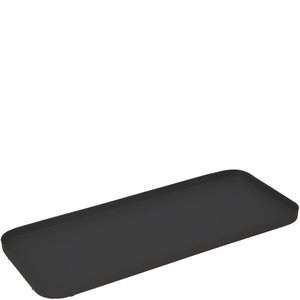 Metall Tablett Erik, L39,5cm, B16,5cm, schwarz