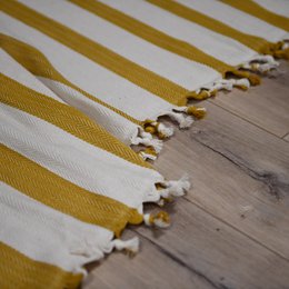 SEVDA -BEDREADE - Striped 100% türkischer Baumwolle gestreift