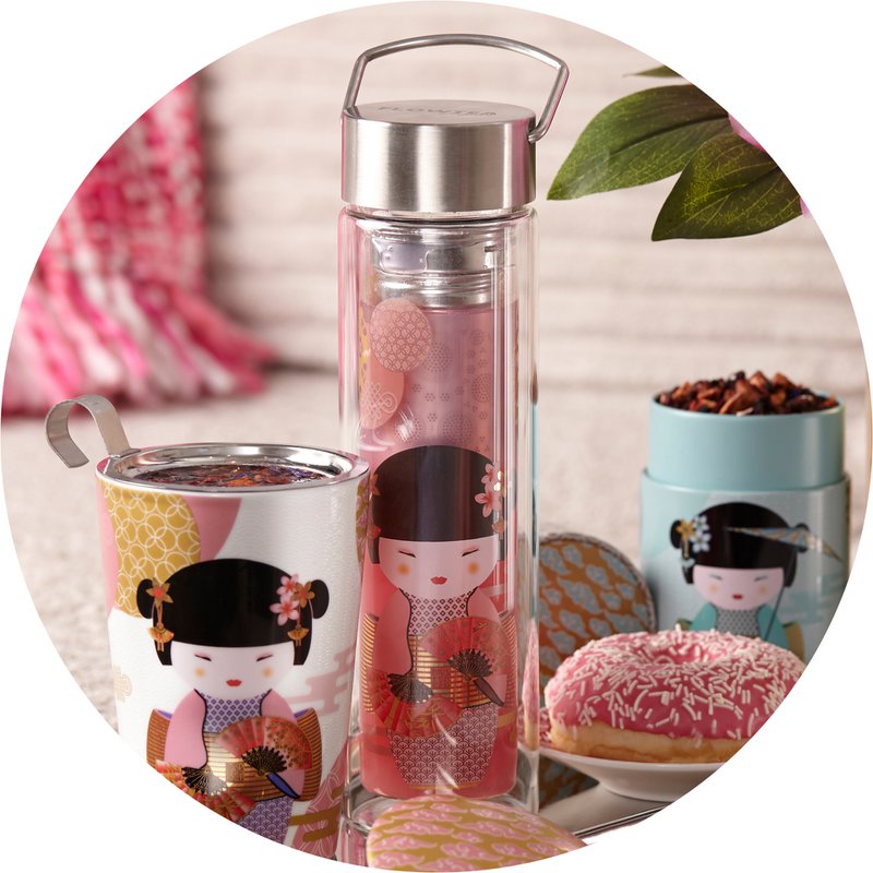 teflaske FLOWTEA® "New Little Geisha"