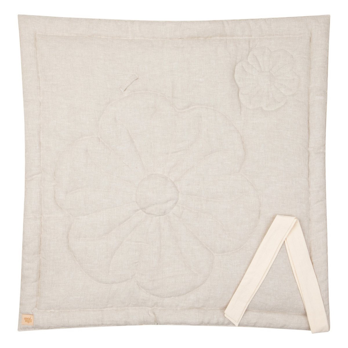 Cuerno de bebé flor de lino "Arena"