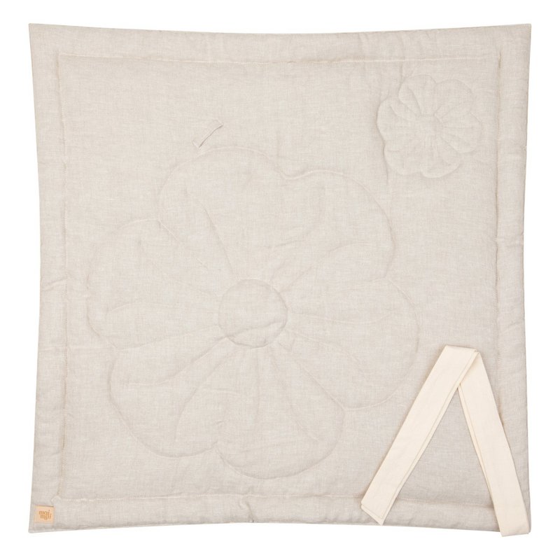 Cuerno de bebé flor de lino "Arena"