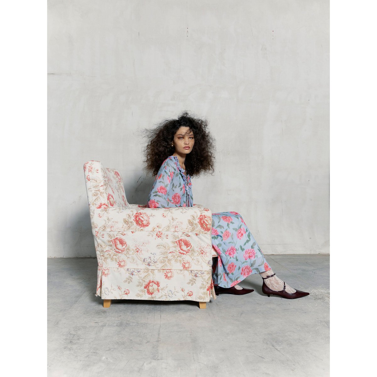 Floralis Floral Print Top
