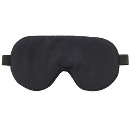 Ws grand masque oculaire unisexe noir