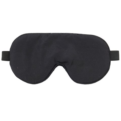 WS grote unisex oogmasker zwart