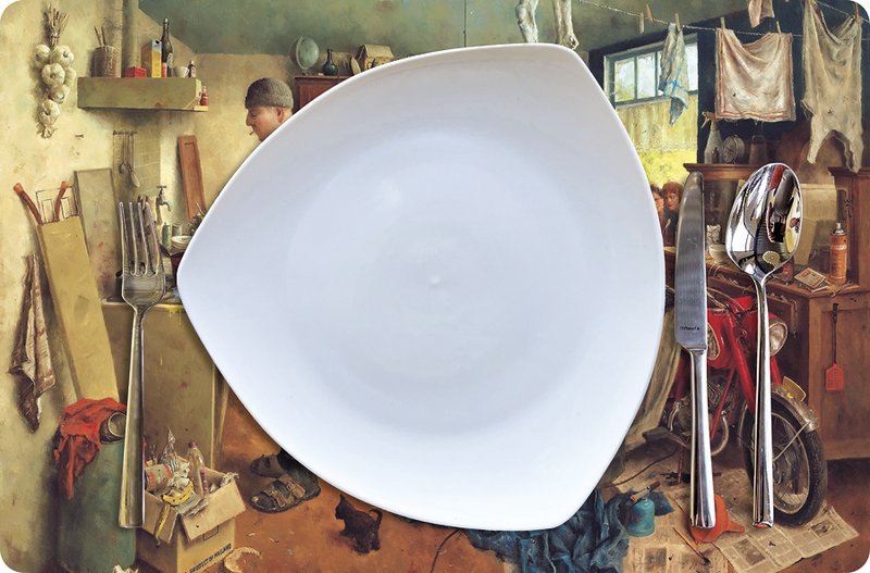 Placemat - A Man's World, Marius van Dokkum
