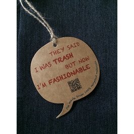 Recycle Bag - Look down the world is at your feet