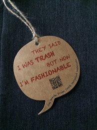 Recycle Bag - Guarda in basso il mondo è ai tuoi piedi