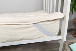 Uldkjæltsmadras topper