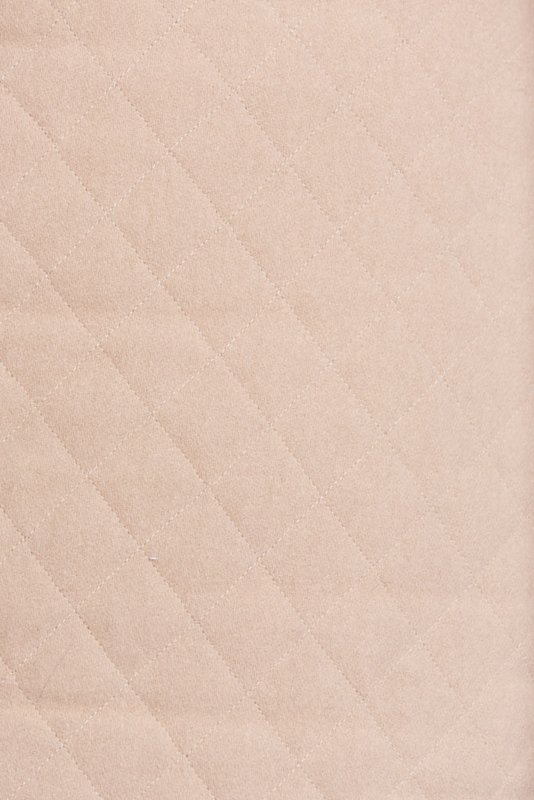 Faux-Fur-Überwurf Sydney-Futter in Melange-Woll-Cachemir Beige