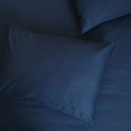 Housse de coussin - Satin de coton 400 fils au pouce - Blue me away