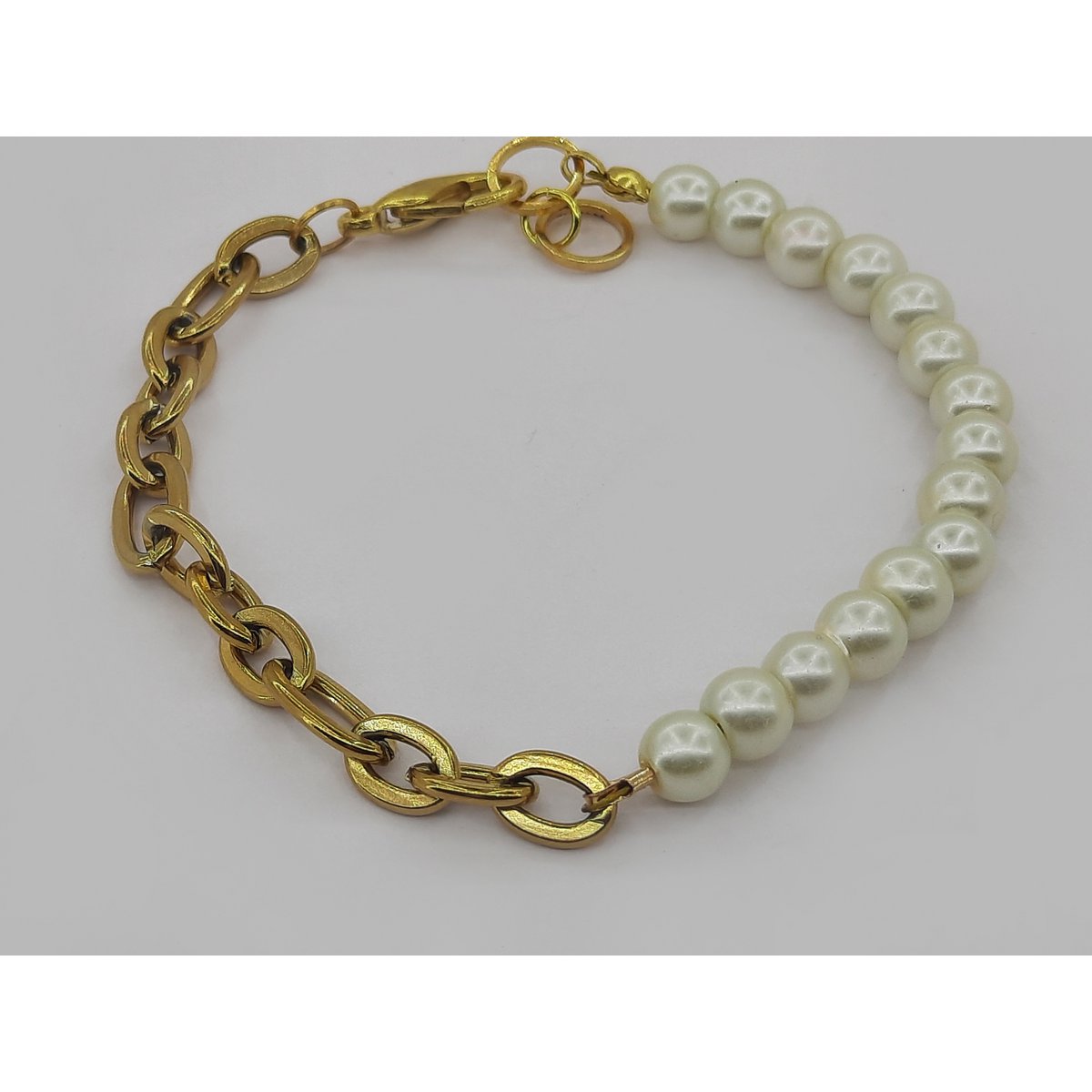 %2372 Link perle armbånd