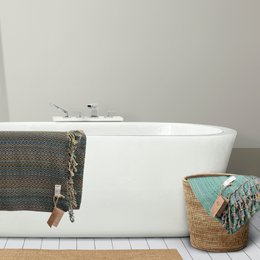 hammam håndklæde | Sauna håndklæde | Strandhåndklæde | Mexico | Sort | 180x100 cm
