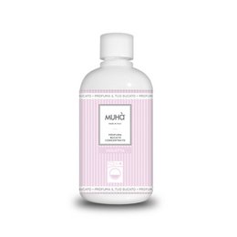 Washing perfume VIOLETTA 400ml – MUHA Laundry Perfumes. A floral, feminine fragrance with notes of violet, jasmine, and musk. Suitable for use in laundry.