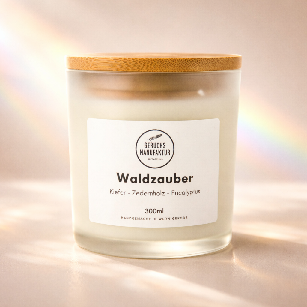 Aromatherapy candle "Waldzauber"-foresty relaxation