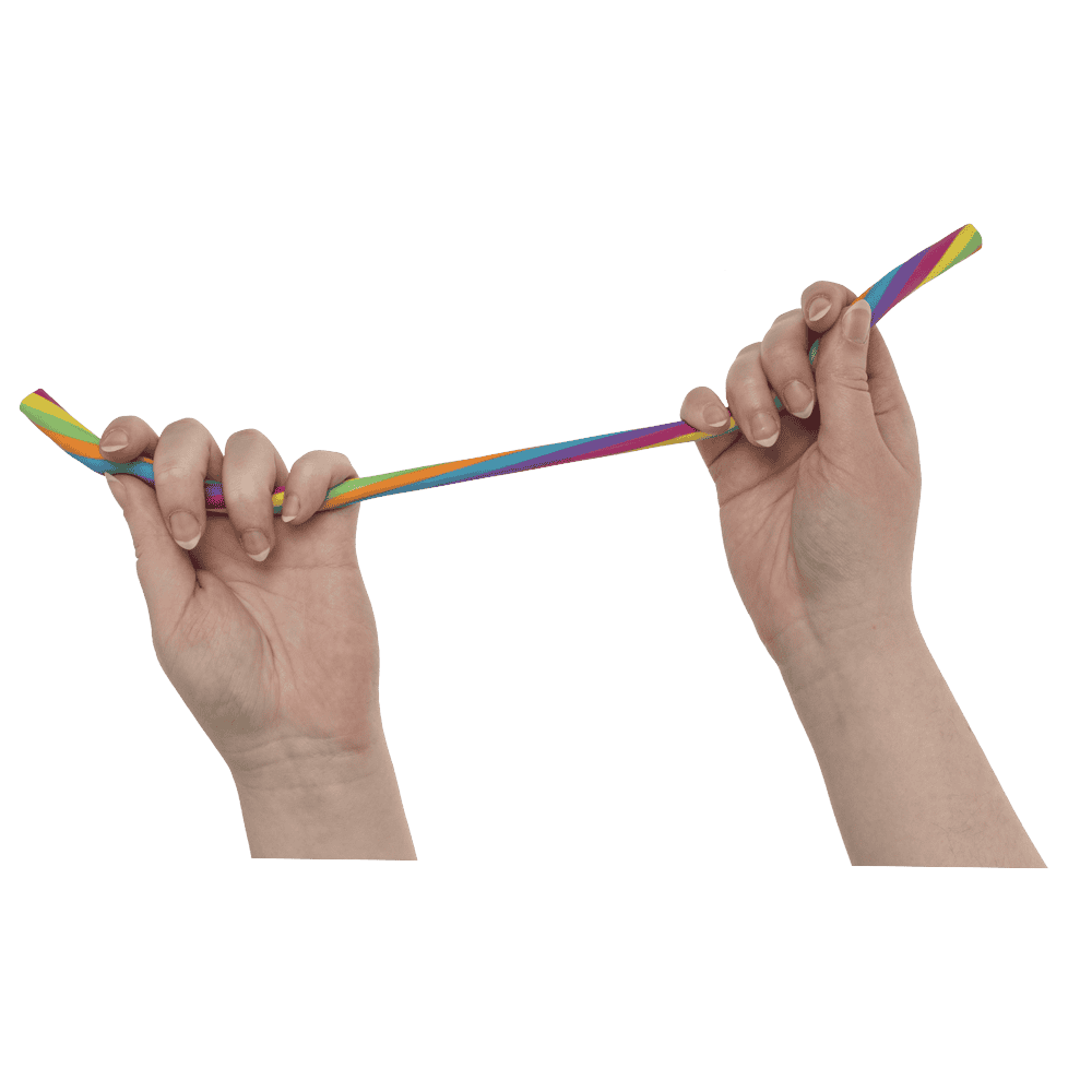 Stretchy string, Rainbow, 30 cm,