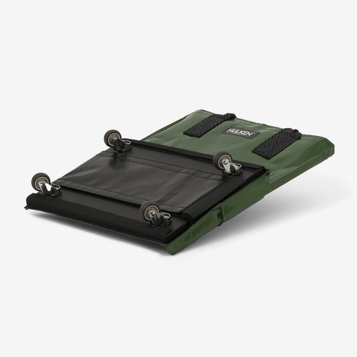 Hulkensbag mittelgroßen Waldgrün mit gebauten Abdeckung
