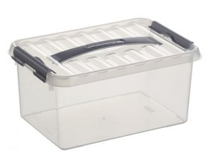Sonnenwaren Q-Line Storage Box 6L Transparent