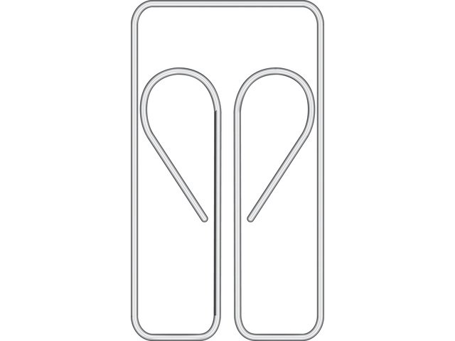 Graffette Alco 27mm a forma di gufo scatola 100 pz.