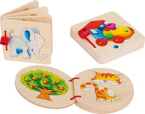 Wooden Booklet - Elephant