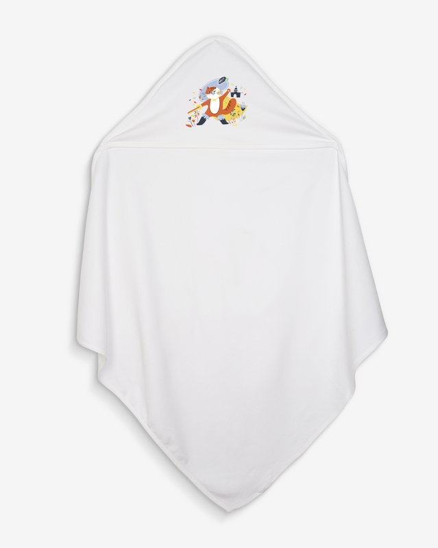 Cat Botté bath cape 100% organic cotton certified OEKO-TEX