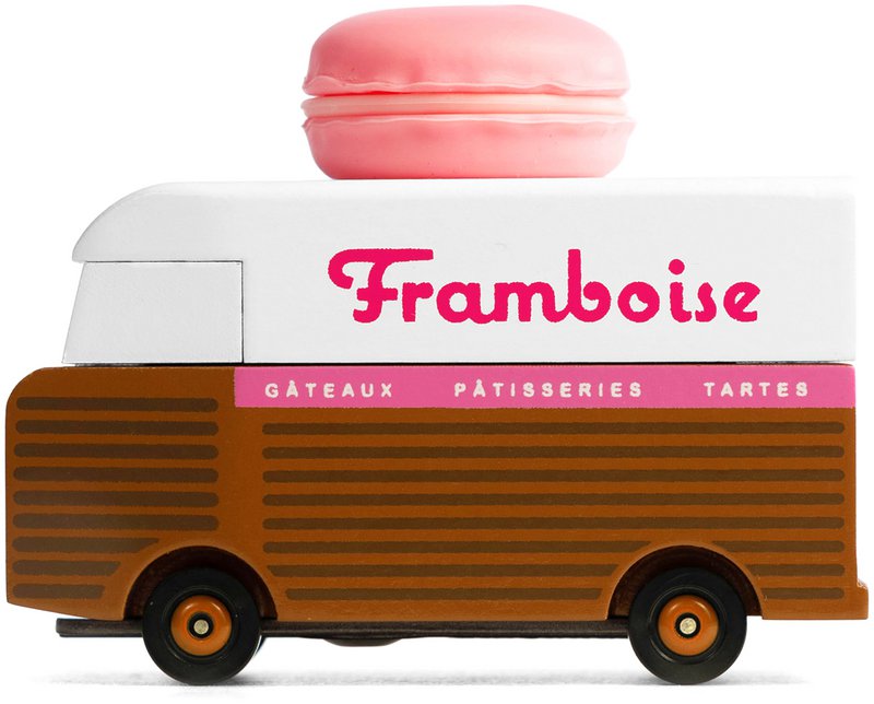 Candycar Vans - Macaron Van Pink