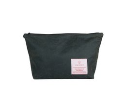 Extra großes Dopp-Set aus gewachstem Canvas für Männer, wasserabweisender Rasierwaschbeutel, robuster Herren-Kulturbeutel, Reisegeschenk
