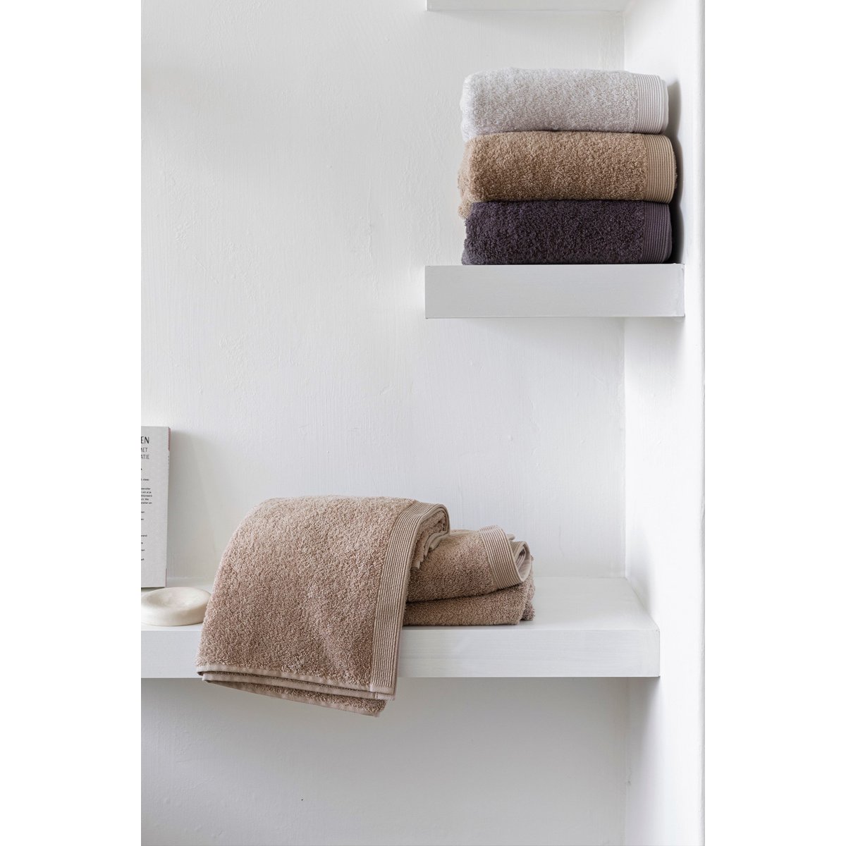 Como Duschtuch 70 x 140 cm – Walnuss