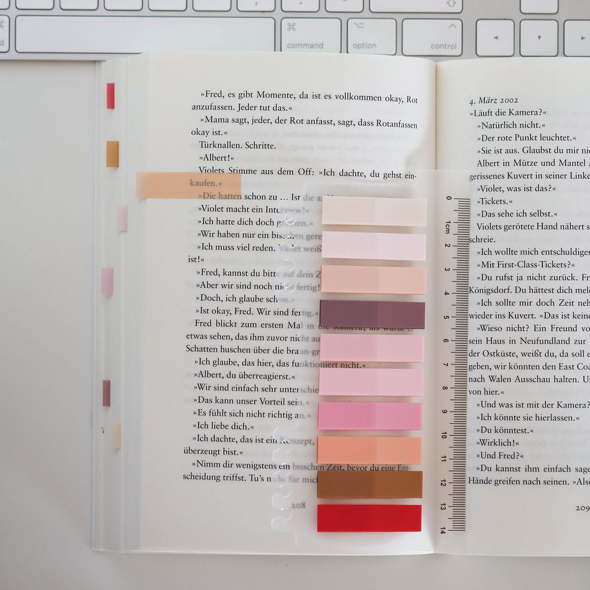 Light Rose | Ordinate 200 pieces of adhesive strips | Transparent Sticky Notes | sticky notes | Index Tabs sticky notes | Writeable sticky markers pastel | stationary supplies | Books accessories
