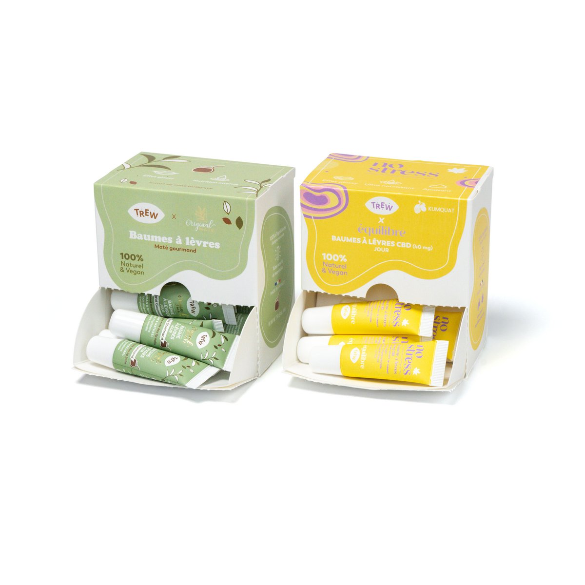 Distributeur NOUVEAU Baume à Lèvres Après-Soleil Trew x Original Maté 🌿