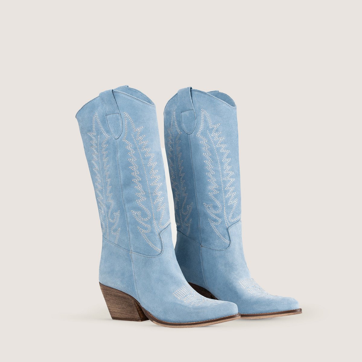 Dallas Midi Sky Texan Boots