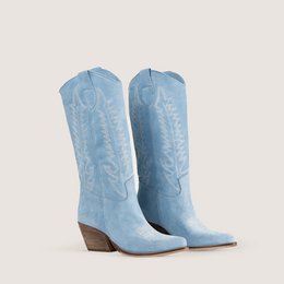 Dallas Midi Sky Texan Boots