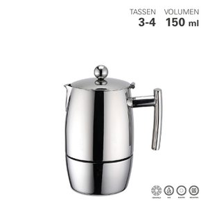 Espresso maker Premium for 3 cups