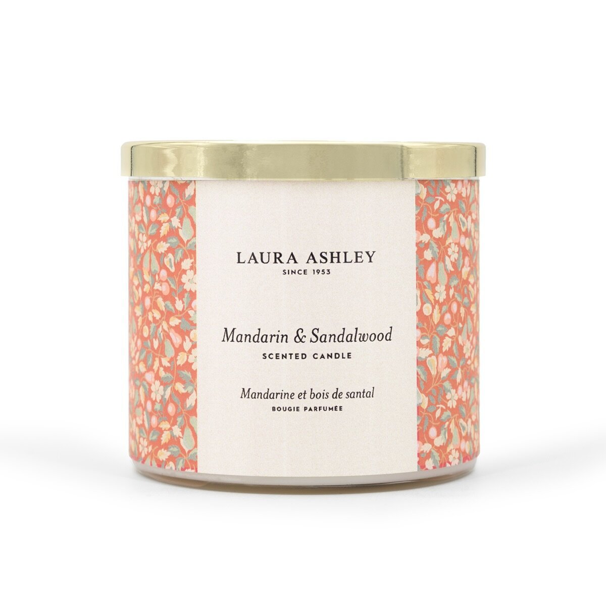 Scented candle Laura Ashley Mandarin & Sandalwood - 400g