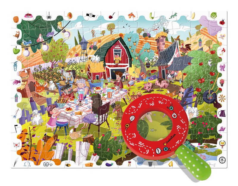 Puzzle detektywistyczne - Farma