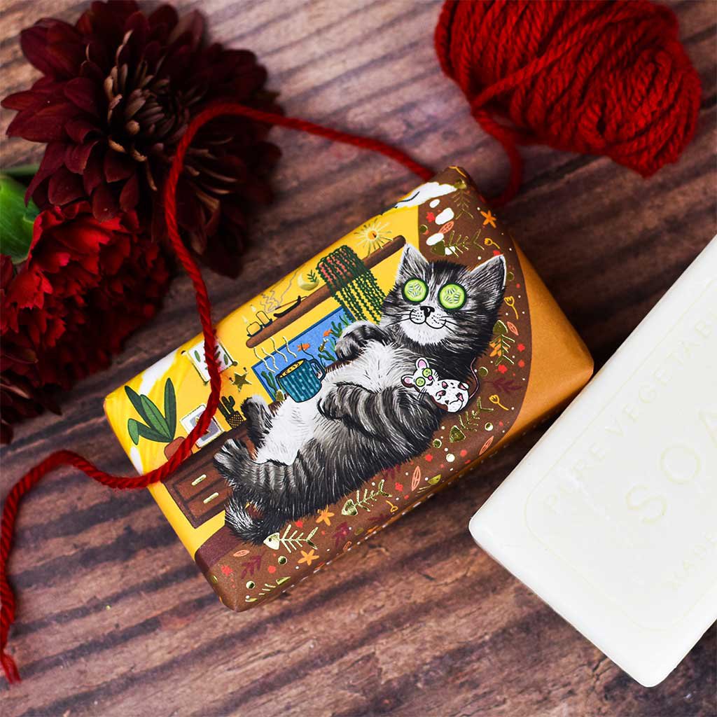 ENGLISH SOAP C° 190g zeep - Cat
