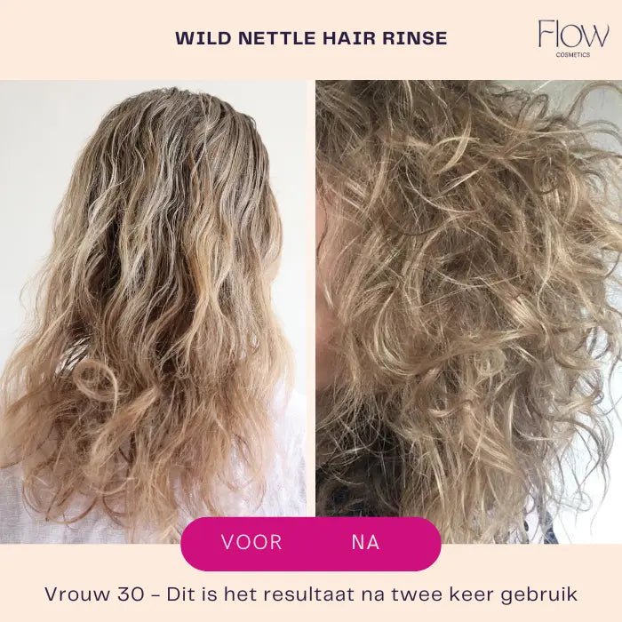 Appelazijn haarspoeling - Wild Nettle Hair Rinse