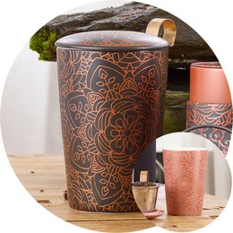 porcelænskrus TEAEVE® "Mandala"