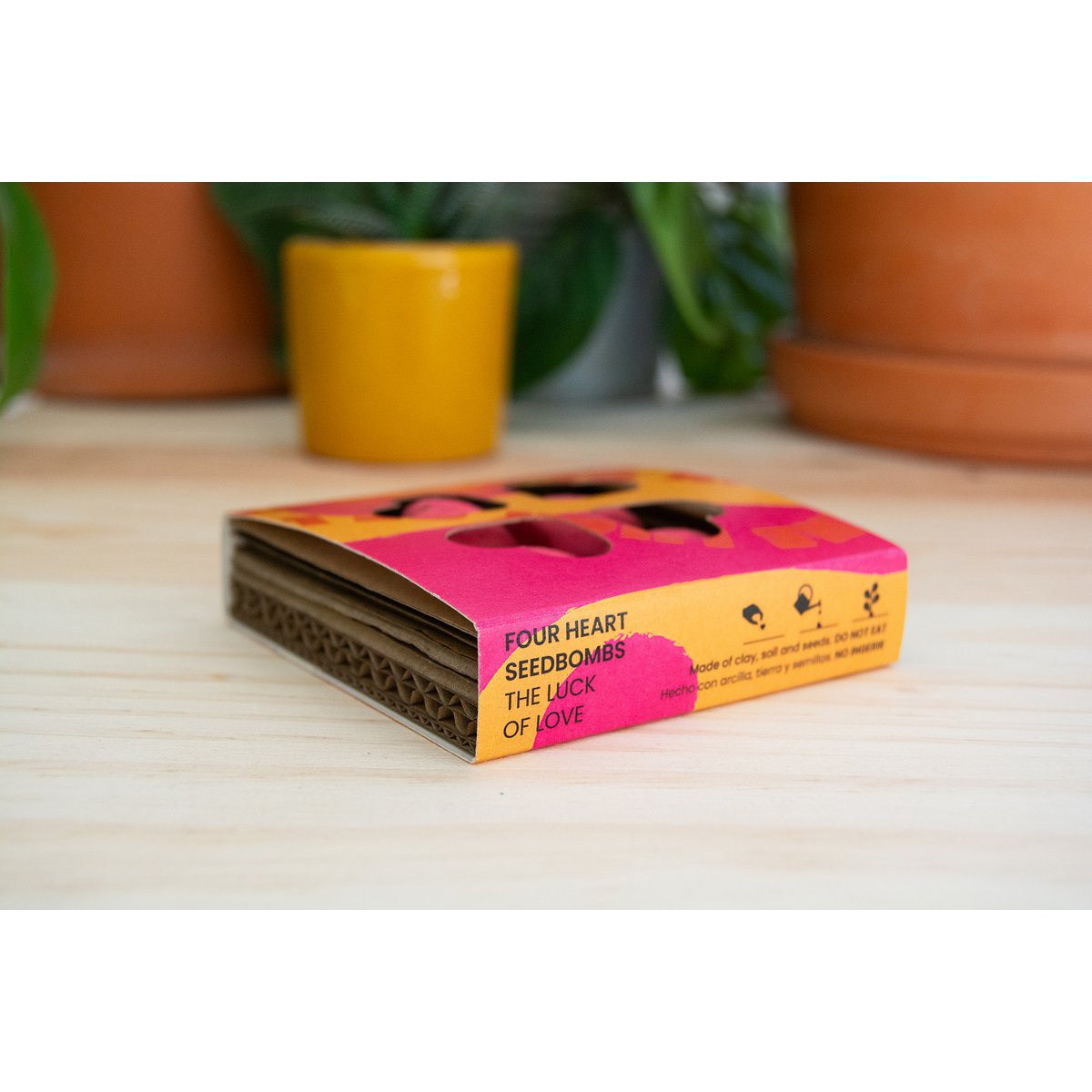 Bombas de semillas plantables - Suerte del amor