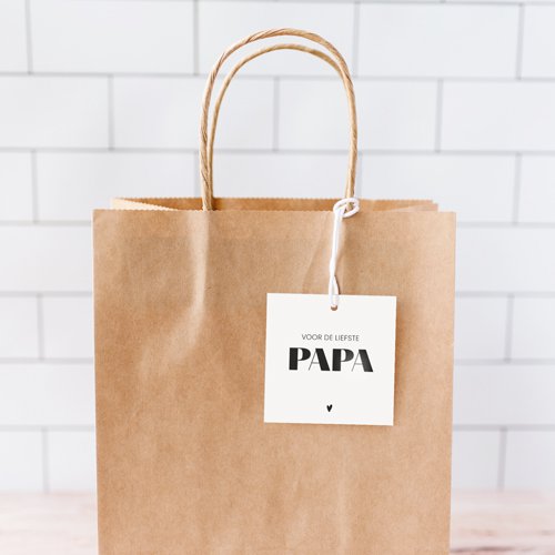 Gift tag | For the dearest daddy