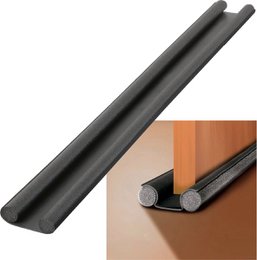 Tochtstrip voor Deuren – 93 cm – Geluidsdempend en Isolerend – Universeel – Zwart