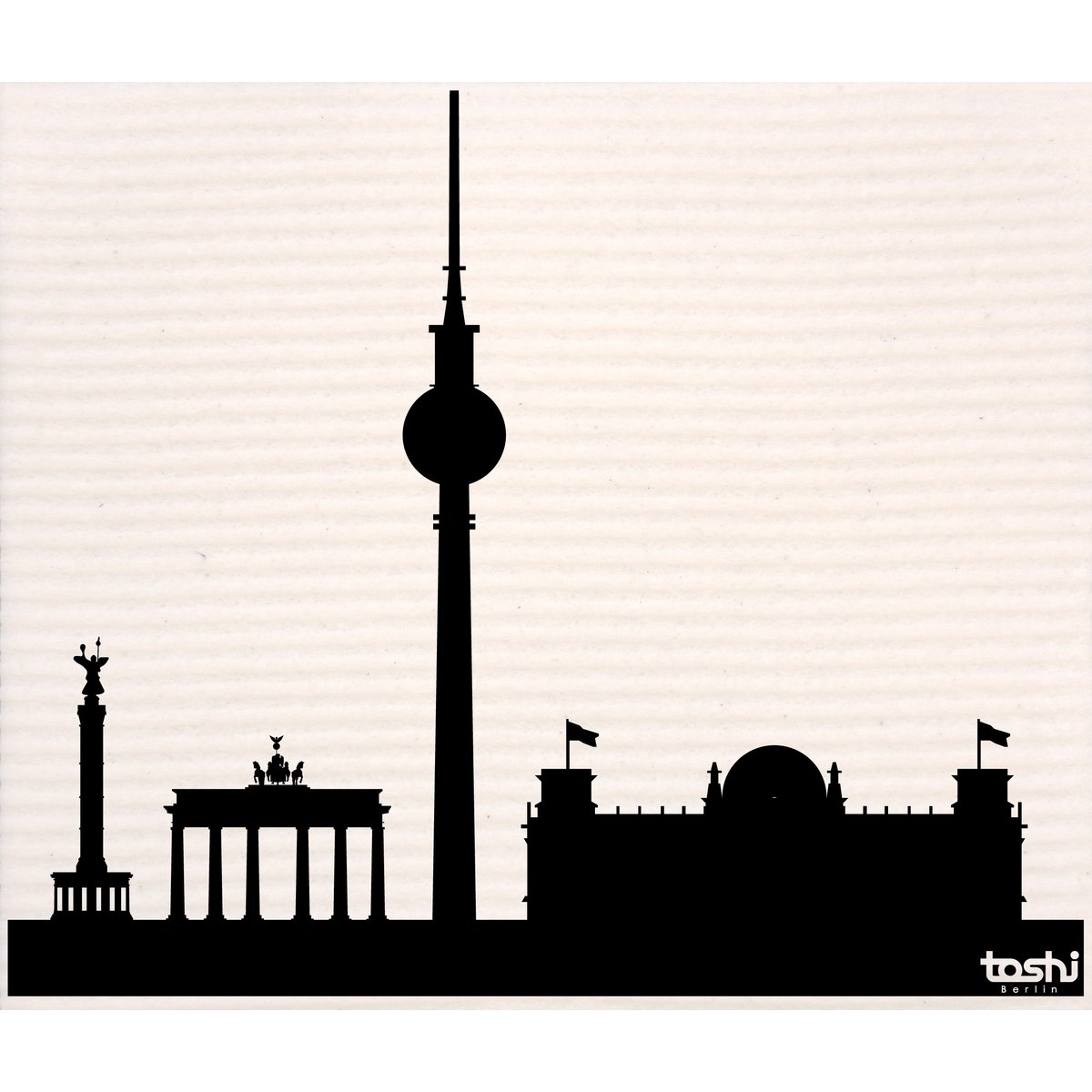 Sponge cloth furbi: Skyline Berlin